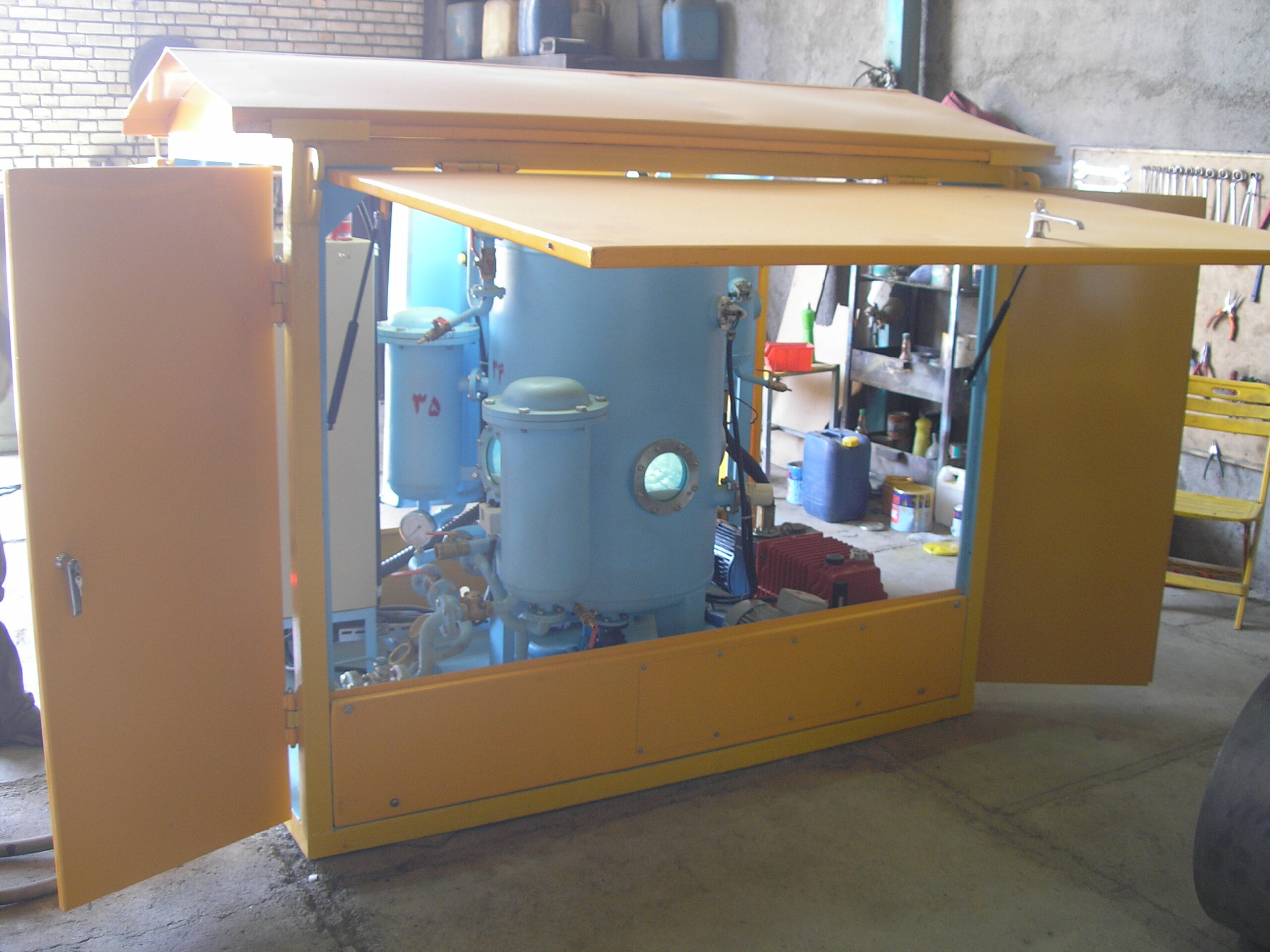 دستگاه تصفیه روغن ترانسفورمر