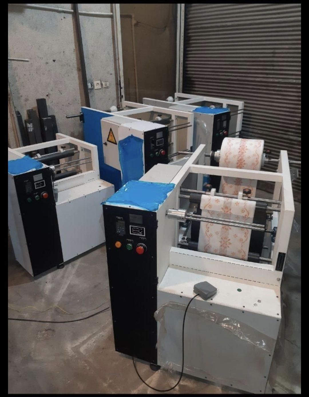 دستگاه رول به رول سفره یکبار مصرف