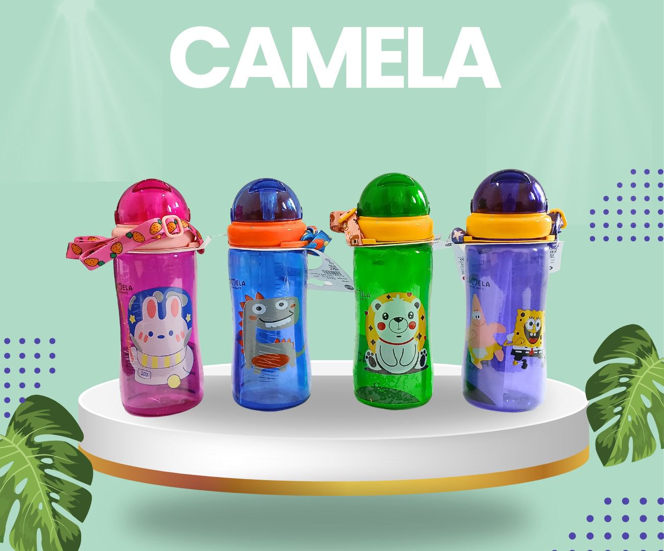 مسواک و نخ دندان و قمقمه اب