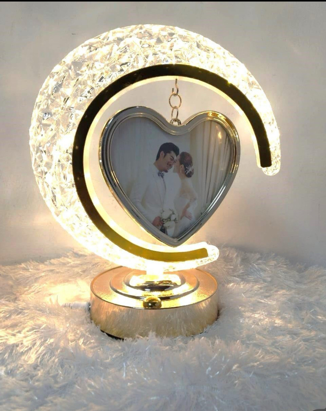 چراغ خواب و قاب عکس دو طرفه