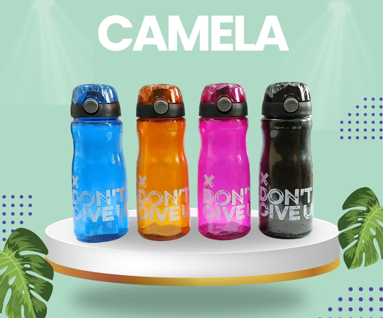 مسواک و نخ دندان و قمقمه اب