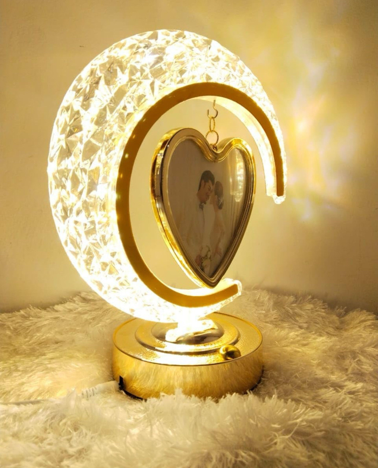 چراغ خواب و قاب عکس دو طرفه