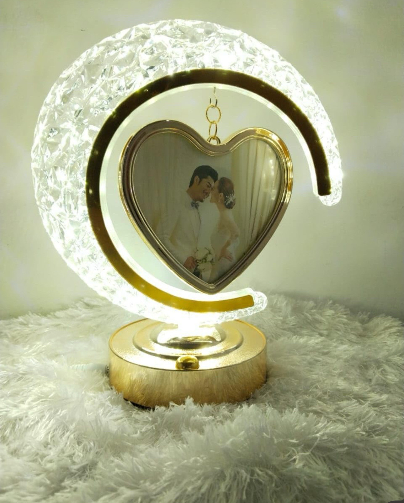 چراغ خواب و قاب عکس دو طرفه