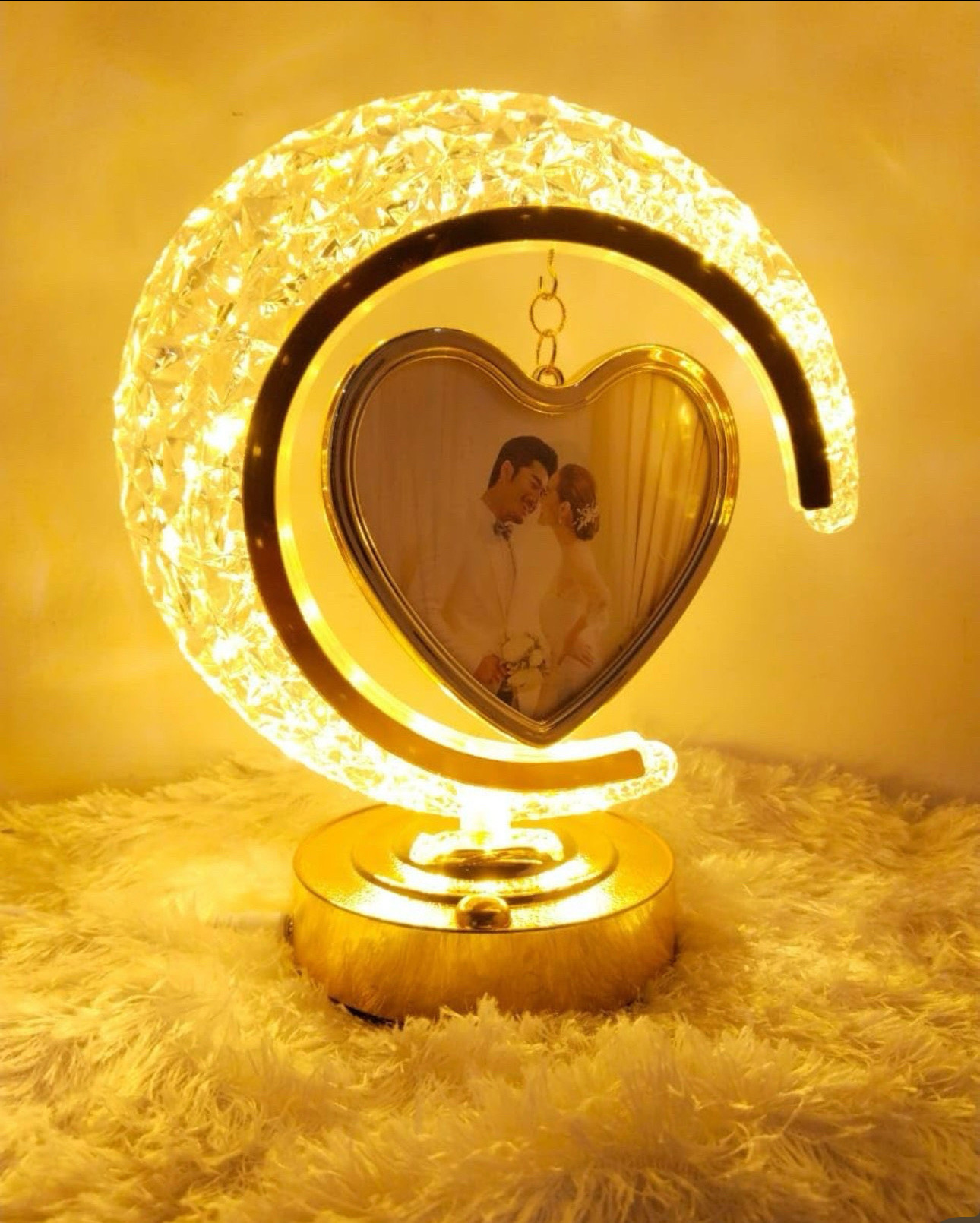 چراغ خواب و قاب عکس دو طرفه