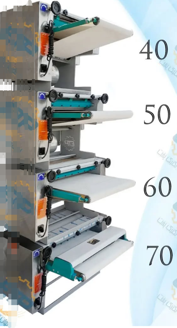 دستگاه خمیر پهن کن نانوایی و پیتزایی