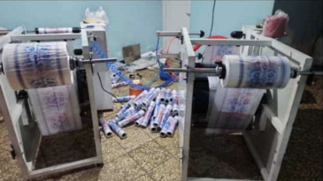 دستگاه رول به رول سفره یکبار مصرف