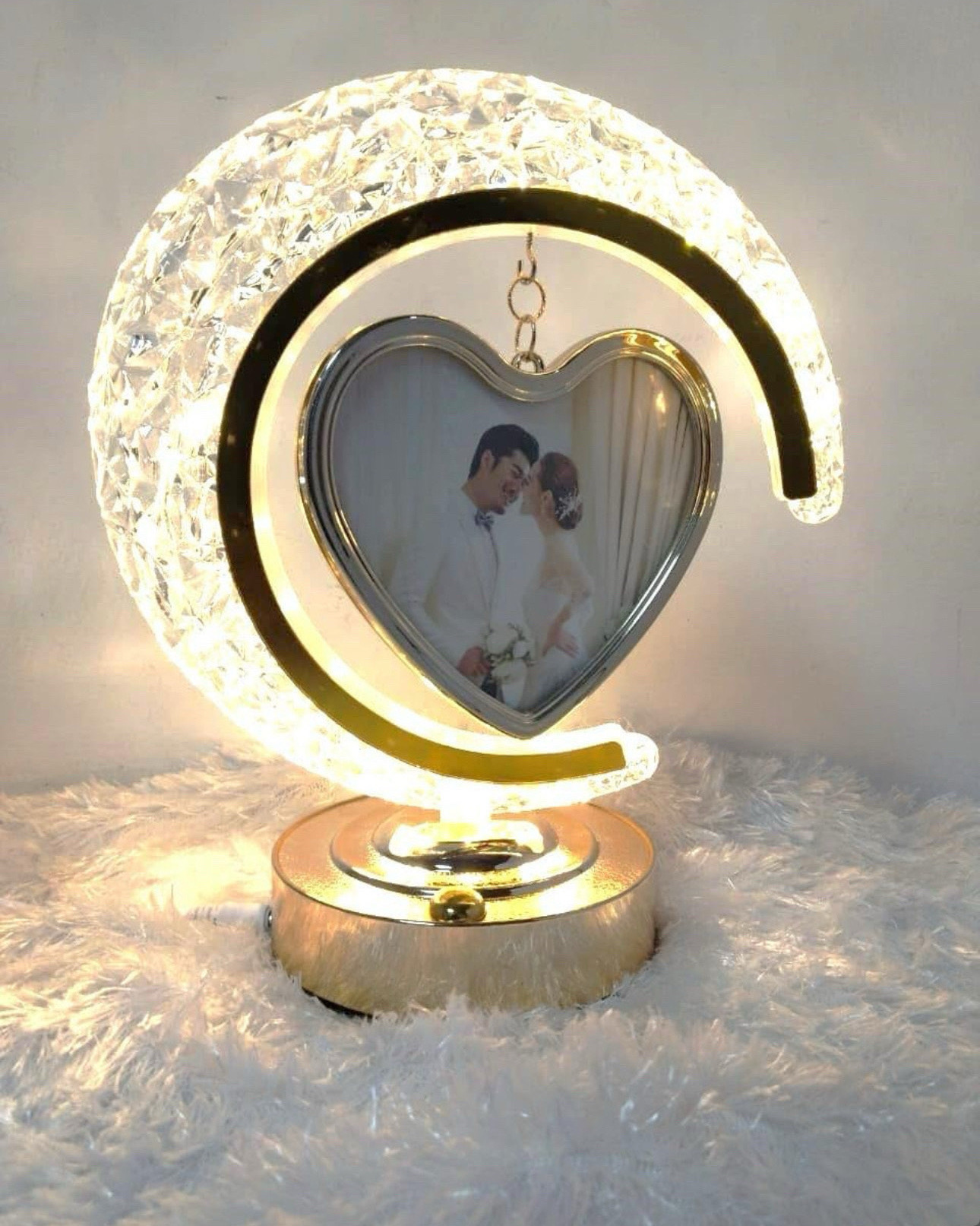 چراغ خواب و قاب عکس دو طرفه