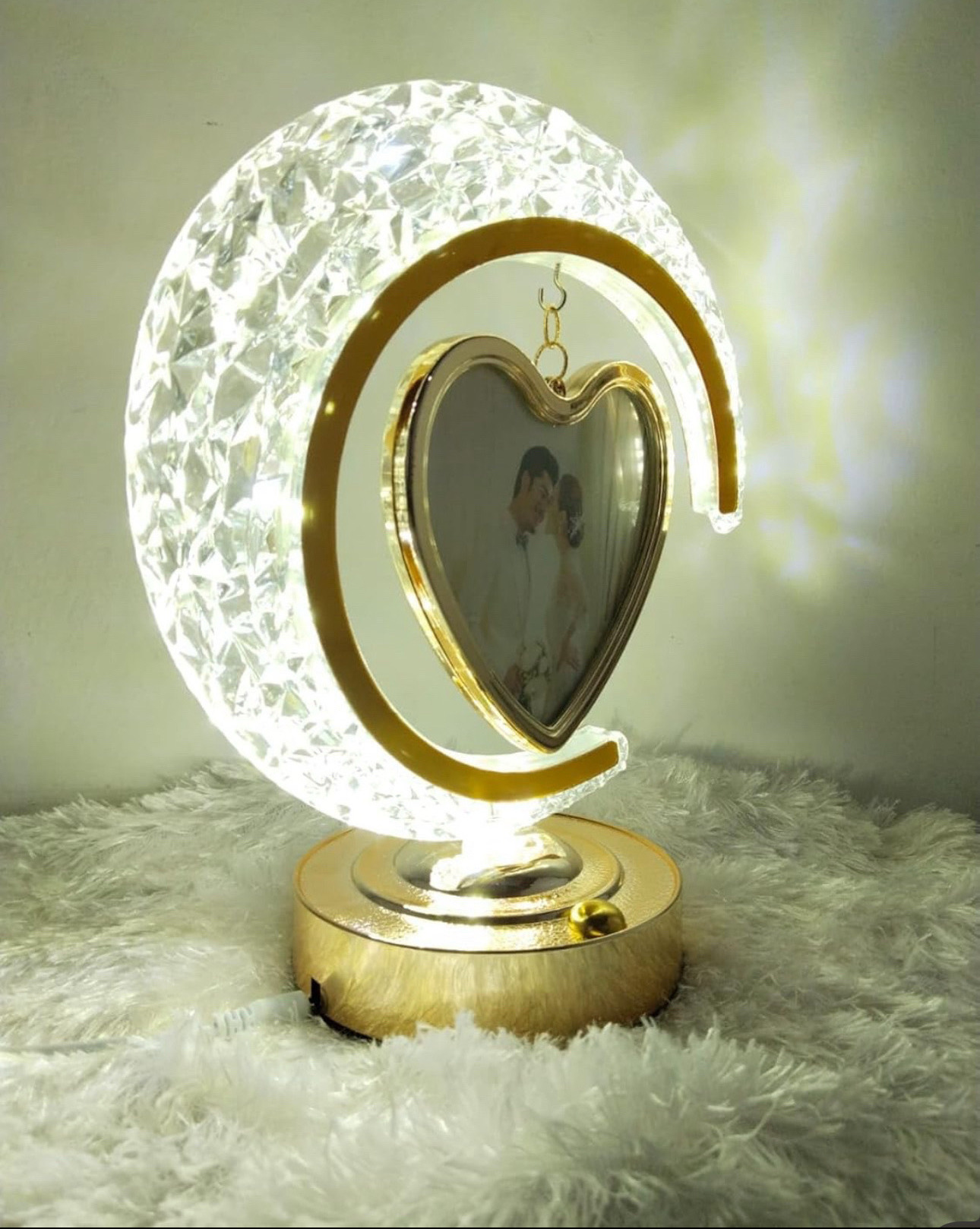 چراغ خواب و قاب عکس دو طرفه