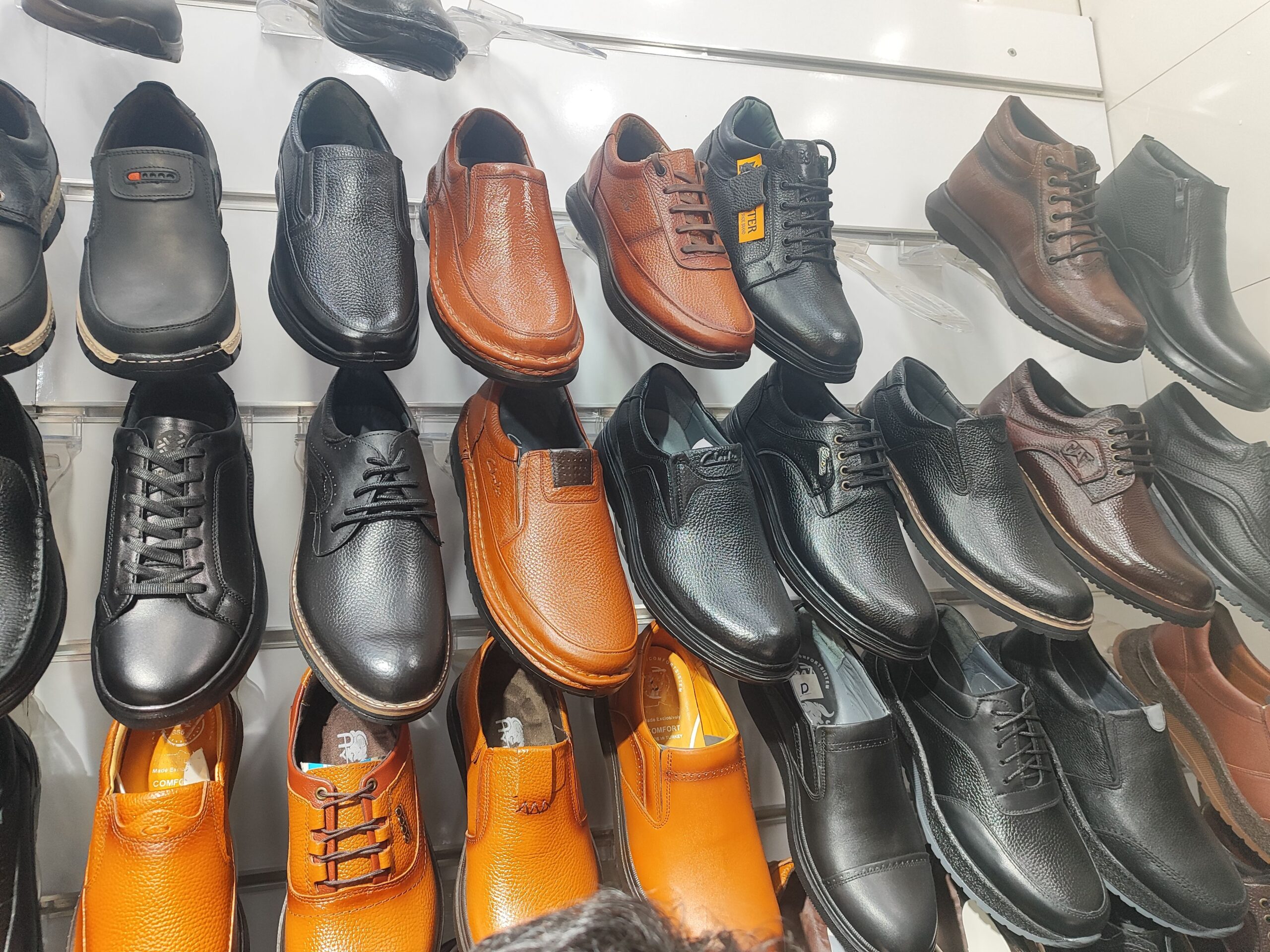 کفش چرم طبیعی