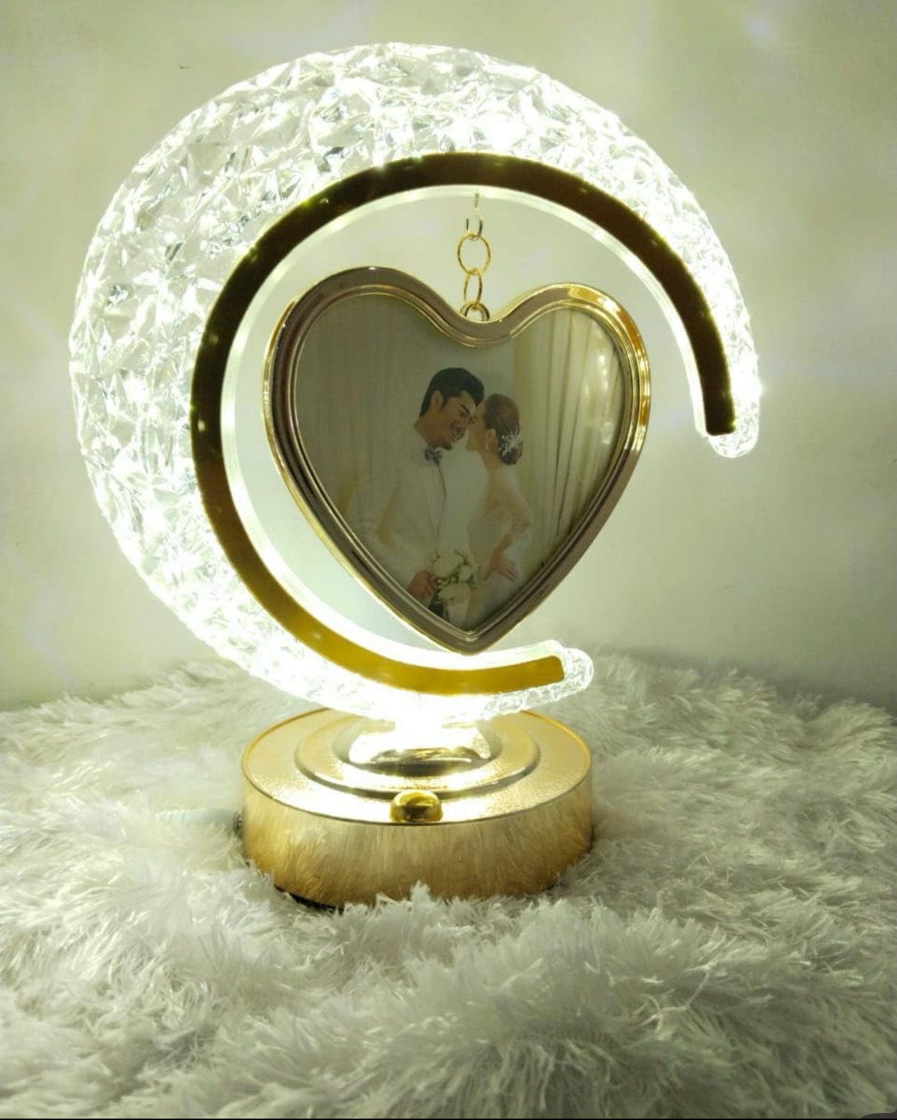 چراغ خواب و قاب عکس دو طرفه