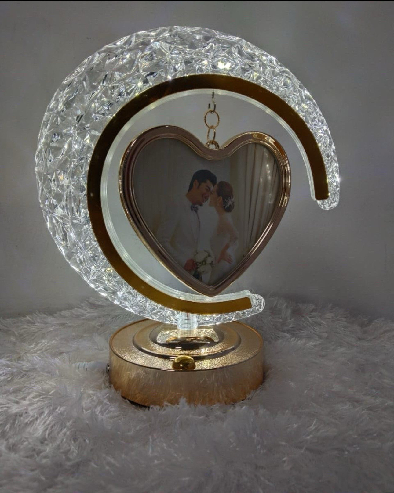 چراغ خواب و قاب عکس دو طرفه