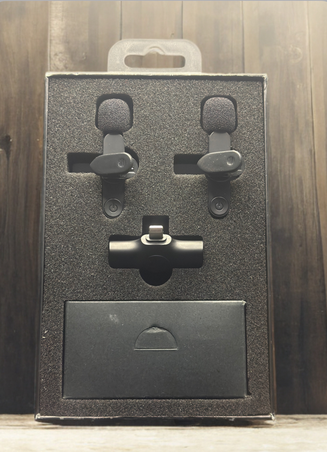 میکروفون دوتایی وایرلس برای آیفون دارای صدای شفاف