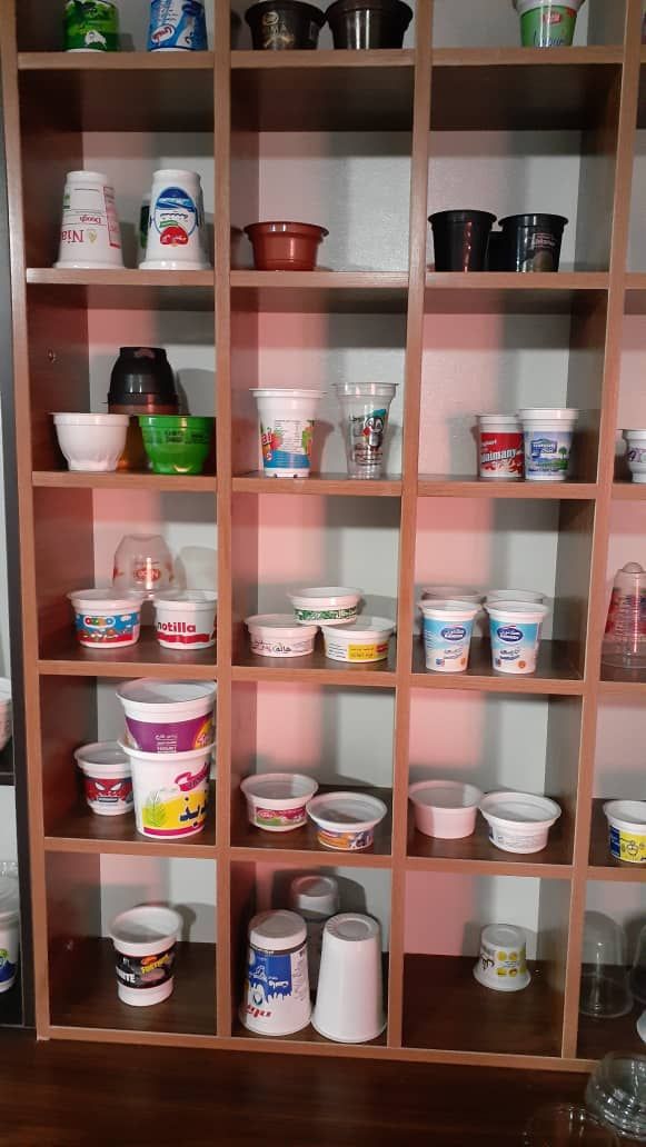 ظروف یکبار مصرف مخصوص لبنیات و بستنی