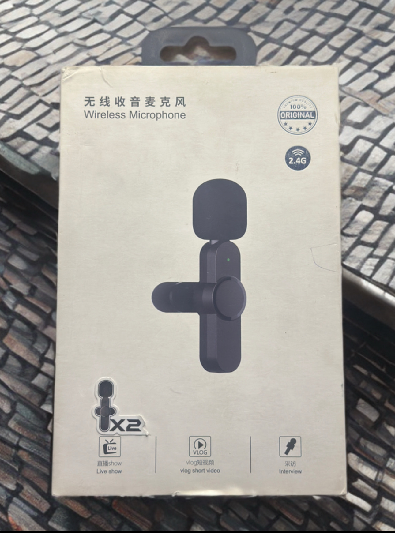 میکروفون دوتایی وایرلس برای آیفون دارای صدای شفاف