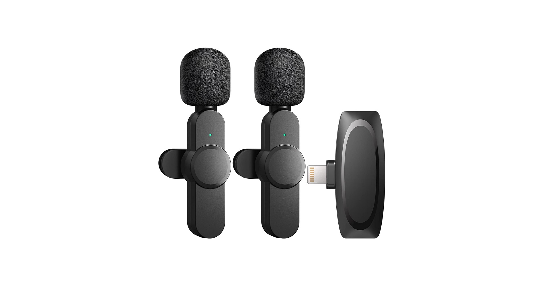 میکروفون دوتایی وایرلس برای آیفون دارای صدای شفاف