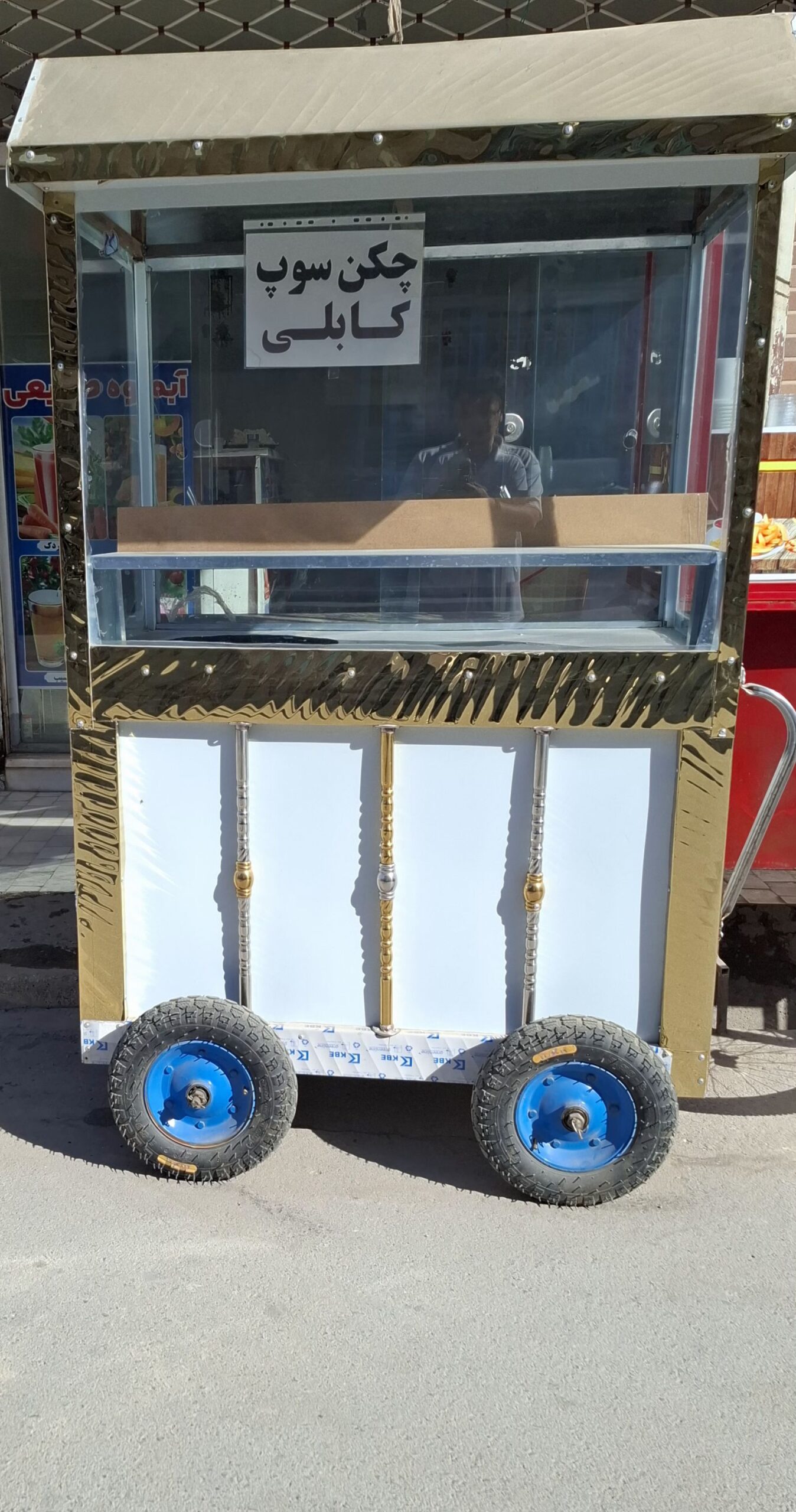 گاری سیار برا سوپ ساندویچ