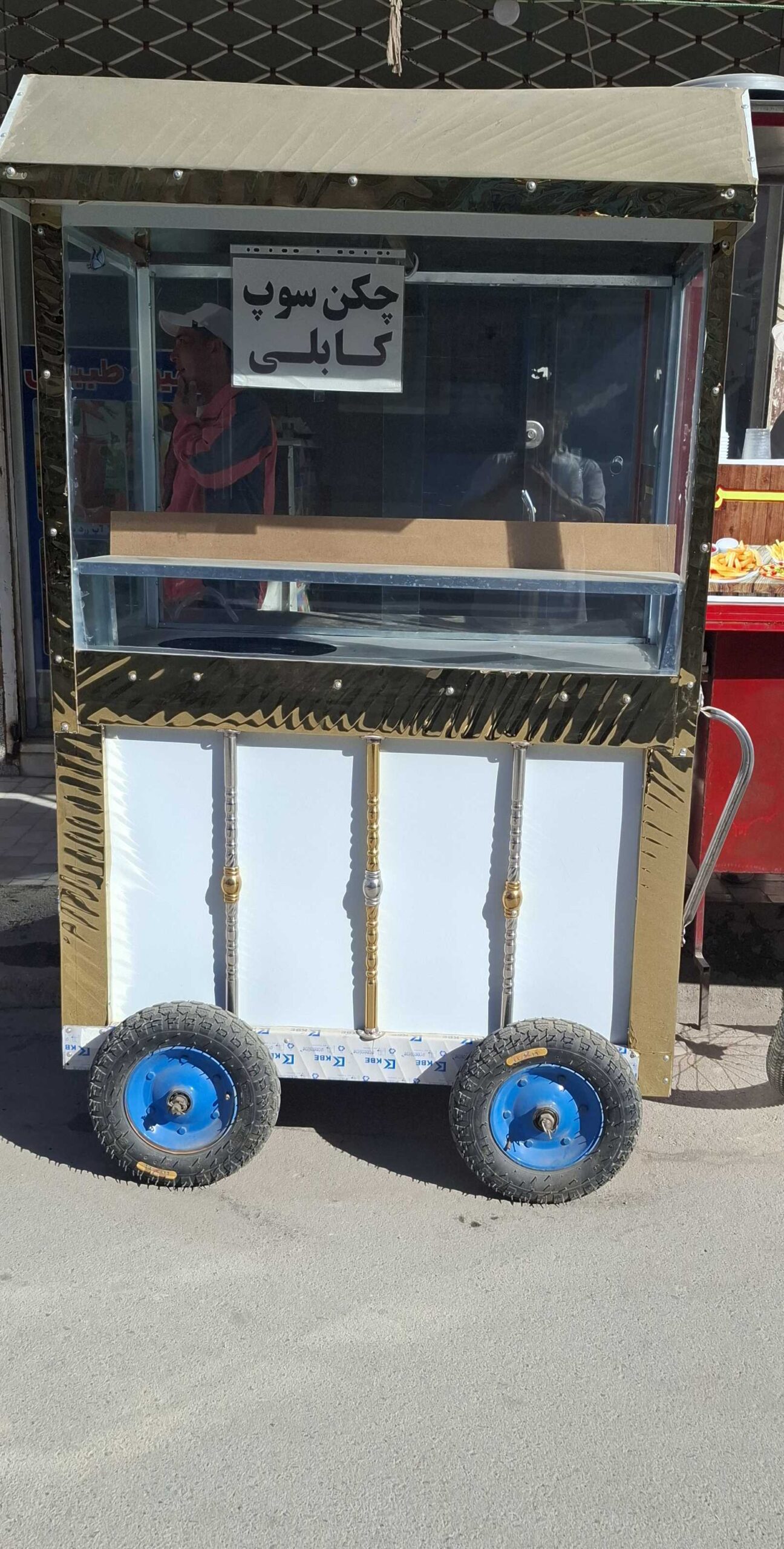 گاری سیار برا سوپ ساندویچ