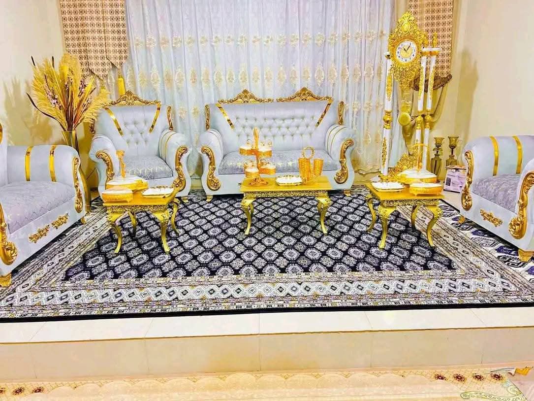 طرح و دیزاین تخت پرده و مبل فرنیچر راحت