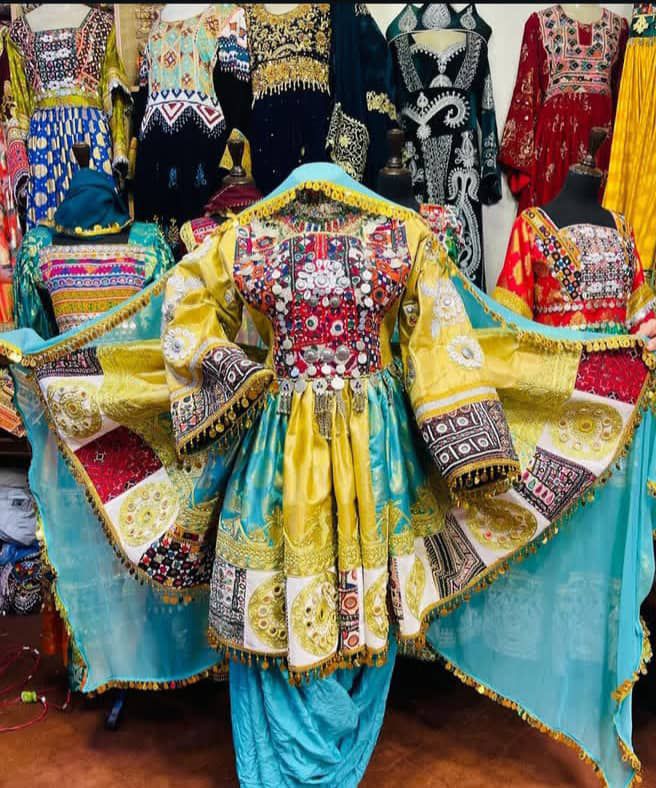 لباس گند مجلسی و محلی لباس عروس و حنابندان