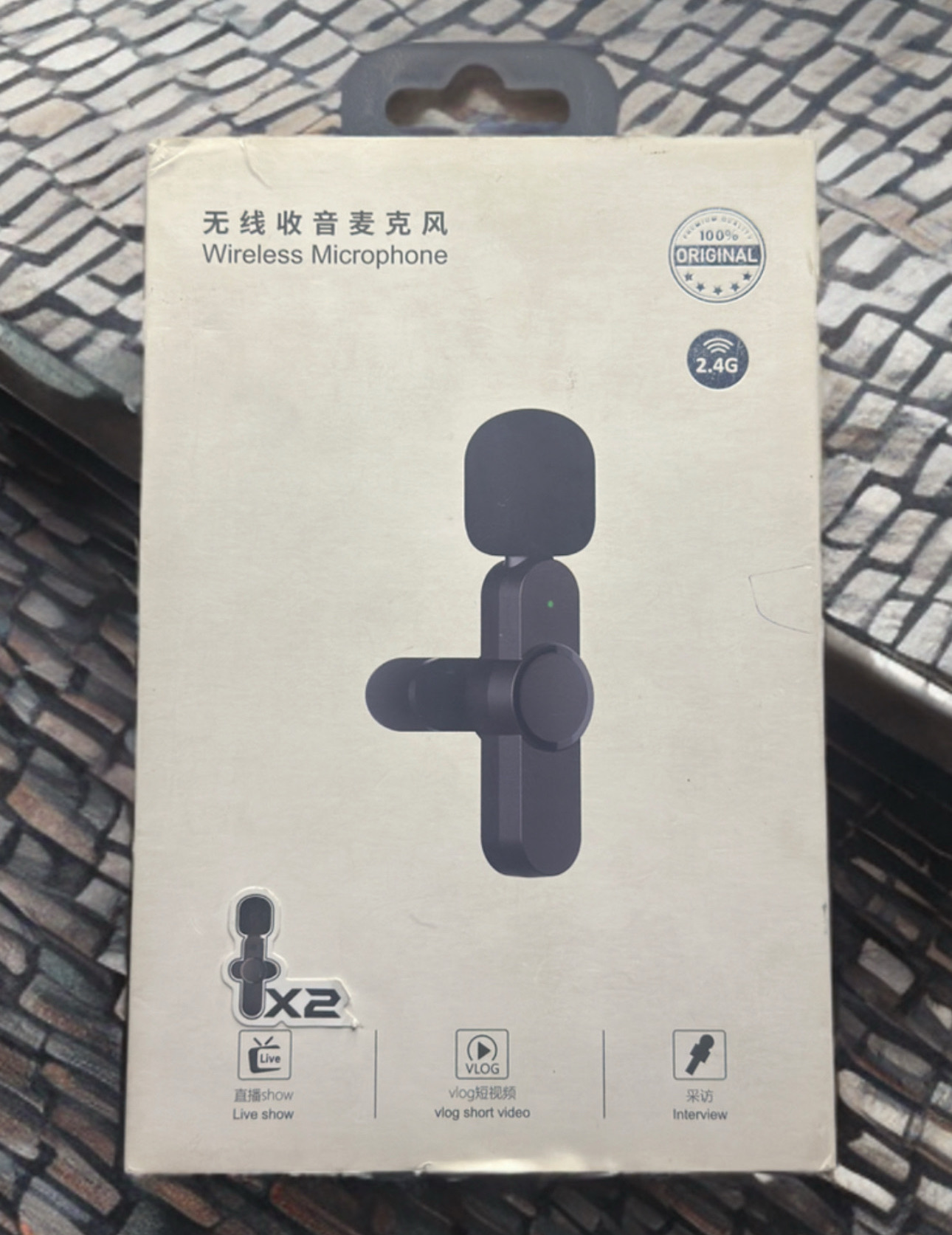 میکروفون دوتایی وایرلس برای آیفون دارای صدای شفاف