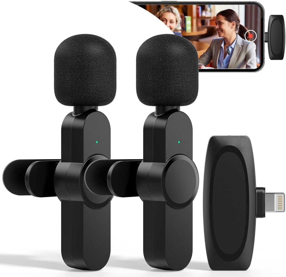 میکروفون دوتایی وایرلس مخصوص آیفون