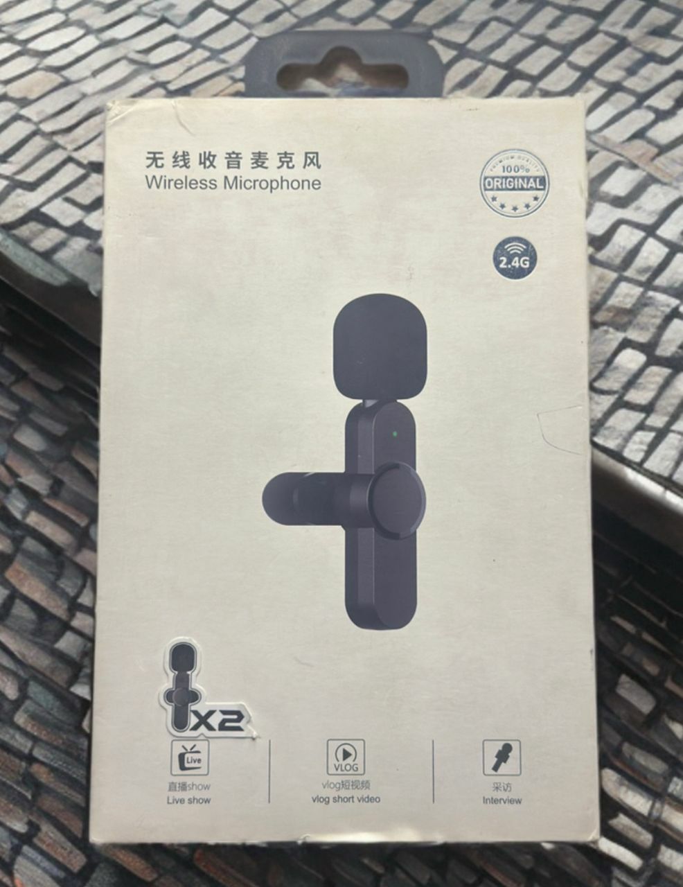 میکروفون دوتایی وایرلس برای آیفون دارای صدای شفاف