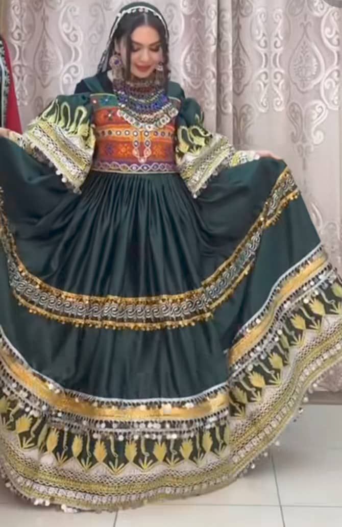 لباس گند مجلسی و محلی لباس عروس و حنابندان