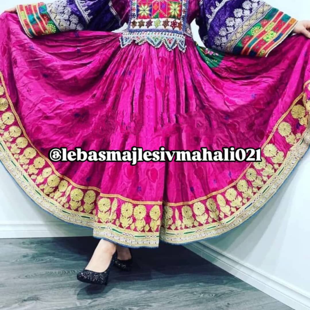 لباس گند مجلسی و محلی لباس عروس و حنابندان