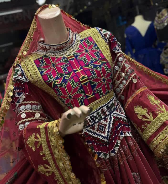 لباس گند مجلسی و محلی لباس عروس و حنابندان