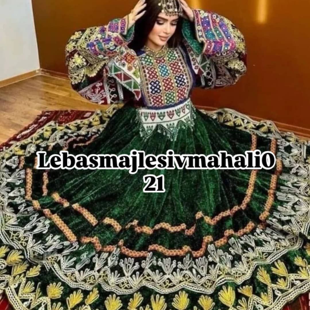 لباس گند مجلسی و محلی لباس عروس و حنابندان