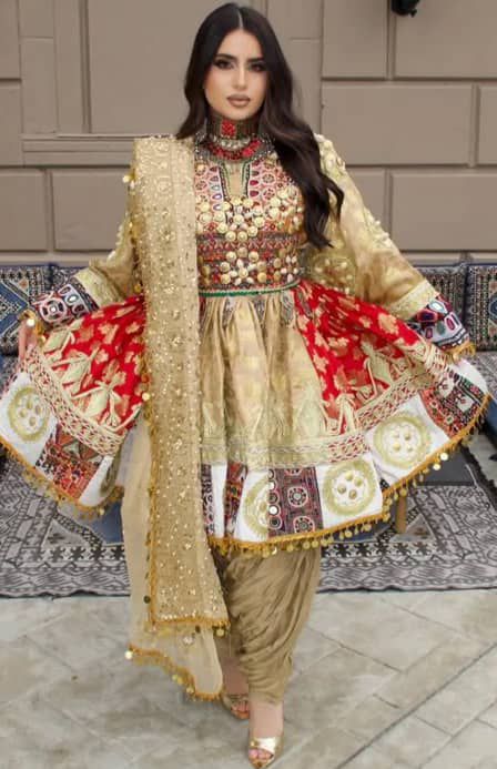 لباس گند مجلسی و محلی لباس عروس و حنابندان