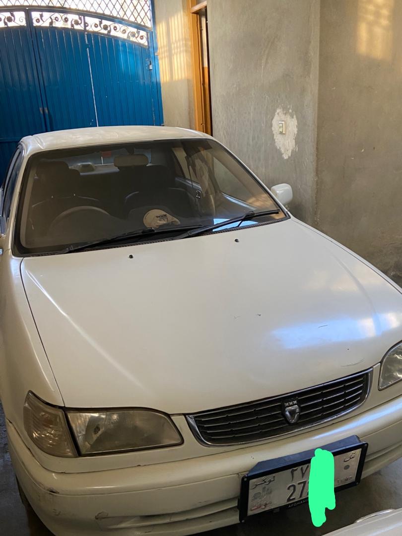 موتر شیپ خوستی تویوتا کرولا تو چاپانی مودل ۹۹ بلیت