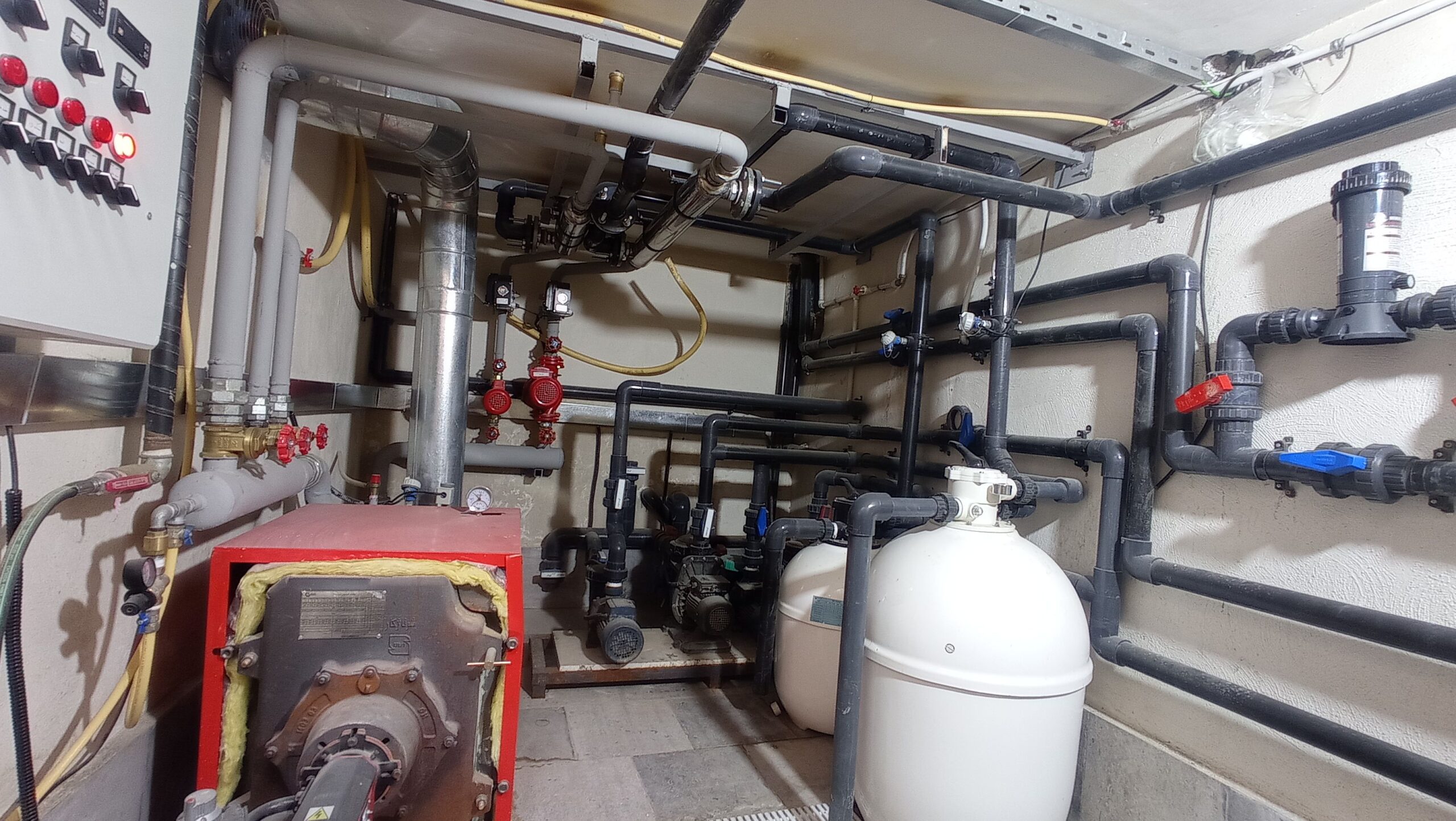 مجری تاسیسات استخر جکوزی ، لوله کشی آتشنشانی فنکوئ