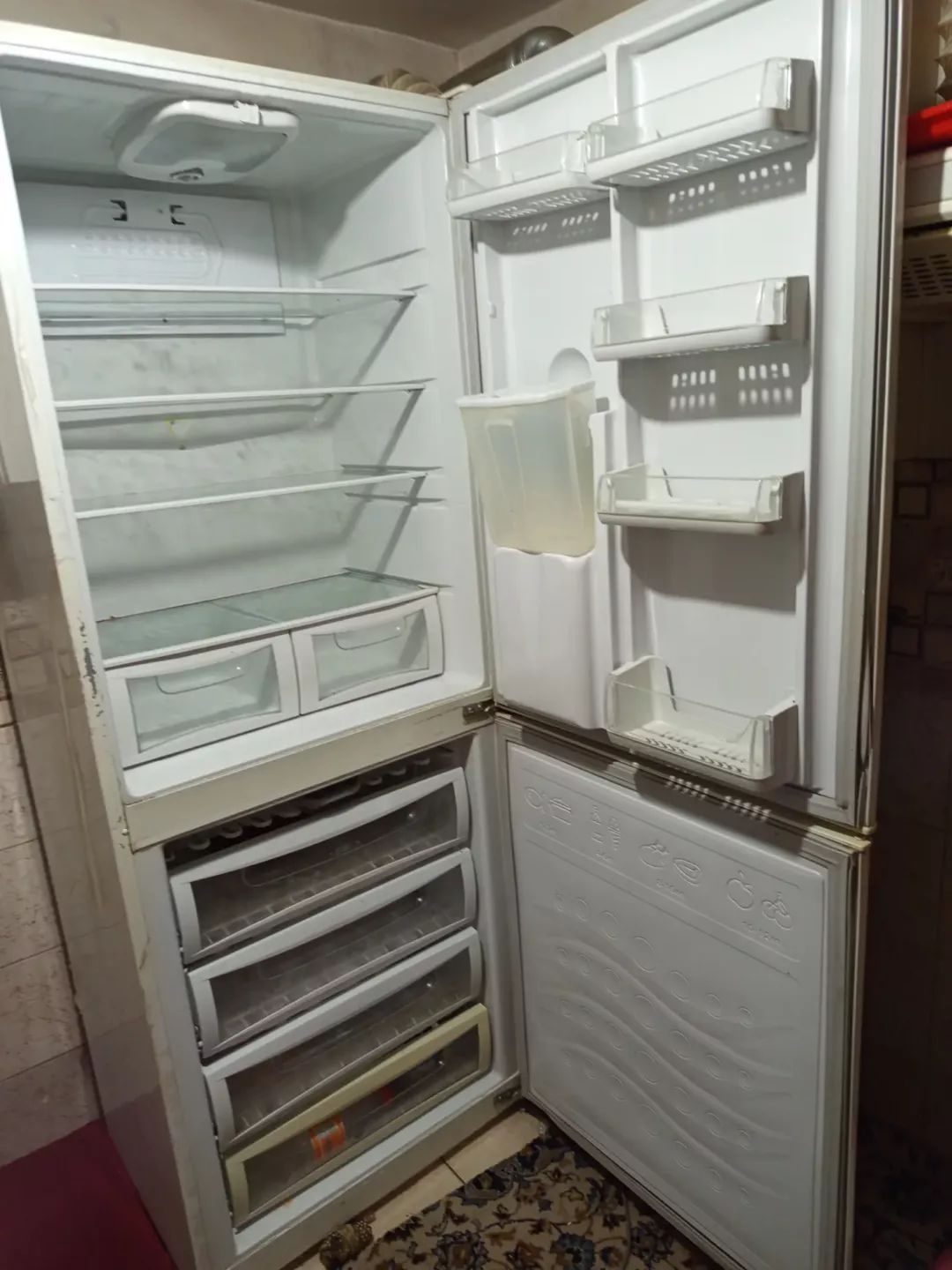 یخچال ایرانی 2متره کت 75سانته بر ډيراستمال سوی ندی