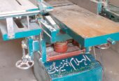 یک دست گاه ماشین رنده نجاری چهار کاره همراه دیگر ا