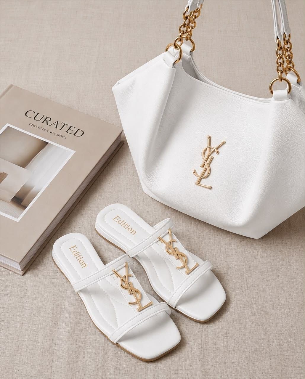 ست کیف و کفش ysl